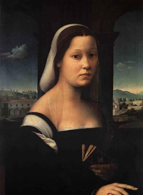 Ridolfo Ghirlandaio Portrait of a Woman oil painting image